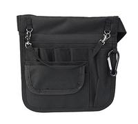 Sessleger Sac D'Allaitement, Sac Banane D'InfirmièRe, Trousse Utilitaire de Ceinture, Organisateur de Poche pour Outils D'Allaitement, Sac de Hanche de Poche D'InfirmièRe - Noir
