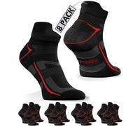 sesto senso 4 ou 8 Pack de Chaussettes de Sport Courtes de Course Homme et Femme Unisexe