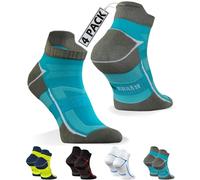 sesto senso 4 Pack de Chaussettes de Sport Courtes de Course Homme et Femme Unisexe SKB_07 35-38 Mix