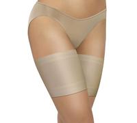 sesto senso Bandes de Cuisses Protège-Cuisse Elastiques Antidérapant Silicone Bande Lisses Beige 70-75 XL
