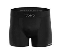 sesto senso Boxer Hommes sans Couture Rétro Caleçons Slips Confortable Trunks Basique Culotte sous-vêtements Uomo S/M Noir