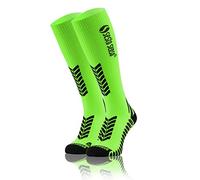sesto senso Chaussettes de Contention Femme Homme Bas de Compression pour Le Sport Course 39-42 Vert Néon