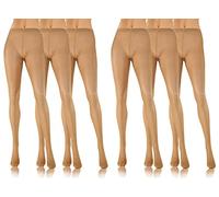 Sesto Senso Collant Transparent Femmes 6 pack Fille 20 Den Invisible Mince