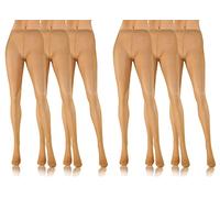 Sesto Senso Collant Transparent Femmes 6 pack Fille 20 Den Invisible Mince