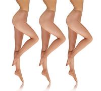 sesto senso Collant Transparent Femmes Fille 8 DEN Lot de 3 Paires
