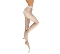 sesto senso Collant Transparent Femmes Fille 8 DEN Ultra-fins 4 L Blanc 3pack