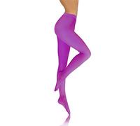 sesto senso Collants Femme Pourpre Opaque Lisse Microfibre 40 DEN Pourpre 2 XS-S Azaléa