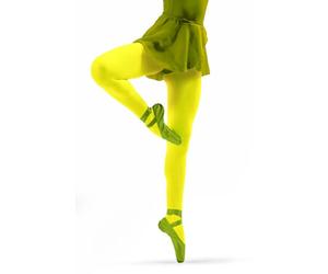 sesto senso Collants Filles Néon jaune 40 Deniers Opaque Microfibre Coloré Adolescent 104 110 Yellow Neon