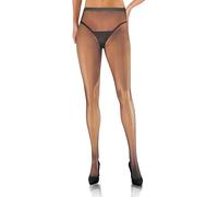 sesto senso Collants Résille Petits Trous Bas Résille Taille Haute Culotte Partie Bas Résille Graphite M/L 3/4 Fumo