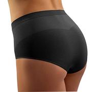 sesto senso Culotte Gainante Sculptante Femme sans Couture Amincissante Ventre Plat (L/XL, Noir)