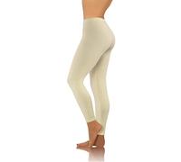 sesto senso Femme Leggings Beige Chair Long Fille Coton Coloré Jambes Longues Fitness Yoga Pantalon de Sport 3XL Beige