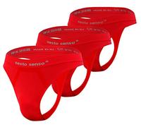 sesto senso Homme String sans Couture G-Strings Sexy Lot de 3