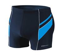 sesto senso Maillot de Bain Homme Boxer Trunks Shorts Pantalon Slips Natation de Sport BD 357 4XL Bleu