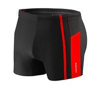 sesto senso Maillot de Bain Homme Boxer Trunks Shorts Pantalon Slips Natation de Sport BD 364 4XL Noir