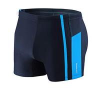 sesto senso Maillot de Bain Homme Boxer Trunks Shorts Pantalon Slips Natation de Sport BD 364 L Bleu