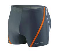 sesto senso Maillot de Bain Homme Boxer Trunks Shorts Pantalon Slips Natation de Sport BD 366 M Graphite