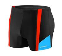 sesto senso Maillot de Bain Homme Boxer Trunks Shorts Pantalon Slips Natation de Sport BD 379 XL Noir