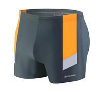 sesto senso Maillot de Bain Homme Boxer Trunks Shorts Pantalon Slips Natation de Sport BD 381 4XL Graphite
