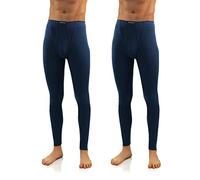 sesto senso Messieurs Lot de 2 Caleçon Long hermiques Homme k2 (Bleufoncé, XXL)