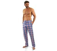 sesto senso Pantalon Bas de Pyjama Homme Long Carreaux Coton 1 ou 2 Pack Vêtement d'Intérieur M 9