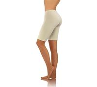 sesto senso Short Court Femme Sport Beige Chair Fille Coton Coloré Jambes Longues Fitness Yoga Legging 3XL Beige