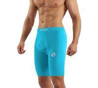 sesto senso sous-vêtement de Cyclisme pour Homme Courts Boxers de Sport Compression Thermoactifs L/XL Bleu Clair Blue