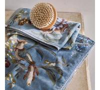 Set 1+1 serviette et invité PIP STUDIO Secret Garden Blue