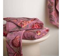 Set 1+1 serviette et invité PIP STUDIO Secret Garden mauve
