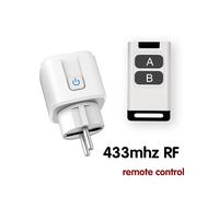 (set 1) Télécommande universelle Mini prises électriques 433MHZ Rf Smart Plug 220V 16A Prises simples