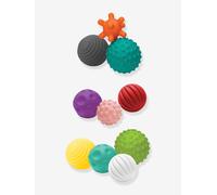 Set 10 balles Souples Sensorielles - INFANTINO multicolore TU