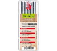Set 10 Mine De Menuisier En Graphite De Dureté Spécial H Recharge Pack Pica 4050