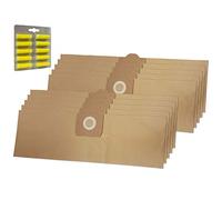 Set 10 Parfums + 10 Premium Sacs Aspirateur pour KÄRCHER 3000, ROWENTA Z78, Wetrok Monovac 9, KÄRCHER A2251 Me, Siemens D Type, KÄRCHER A2676 X pt Plus