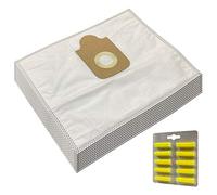 Set 10 Parfums + 10 Premium Sacs Aspirateur pour Moulinex MO 3900-3999, Menalux 2112