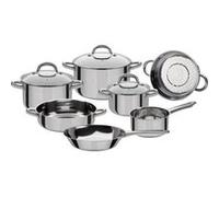 Set 10 pcs batterie de cuisine GSW MONTREAL Induction Acier ydable