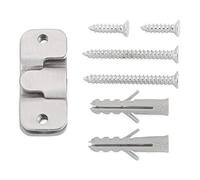 Set 10 pièces SOTECH Support de suspension 19 x 44 x 5 mm en acier inoxydable SS201 pour Images Panneaux Tableau Cadre avec matériel de fixation