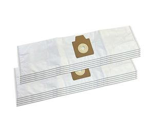 Set 10 Premium Microfibre Sacs Aspirateur Pour AEG, Electrolux UZ872, UZ932, UZ934, 90525010600 | Pour Nilfisk GD 934, GD934, UZ 872, 932, 934, 1406905020, 1406905010, 1406905030 | Pour Volta UZ 934