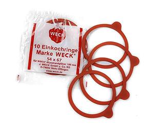 SET 10 RING 54X 67 WECK (100/4 0)