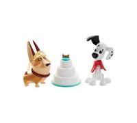 Disney Lot de 2 figurines 101 Rue des Dalmatiens - Chiens, Jouet pour enfant GBM40 Multicolore