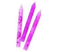 SET 12 BOUGIE ANNIVERSAIRE PRINCESSE DISNEY ROSE VIOLET Violet G