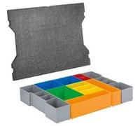 Bosch Boîtes de stockage de petites pièces Set de casiers Inset-Box pour L-BOXX, 12 pièces - 1600A016N9