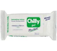 Set 12 CHILLY 12 Lingettes Intimes Frais De Soins Corps Vert Et Hygiene