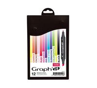 Set 12 Marqueurs À L'alcool Graph'it - Classic - Graph'it