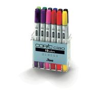 Set 12 Marqueurs Manga Copic Ciao Les Essentiels