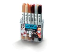 Set 12 Marqueurs Manga Copic Ciao "Portrait" - Copic