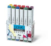 Set 12 Marqueurs Manga Copic Marker Couleurs Vives - Copic