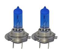 Set 2 Ampoules Effet Xenon Lumière Blanche 12V H7 55W 4200K Bleu Ice