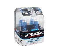 Set 2 Ampoules H4 Effet Xenon 12V 60/55W Lumière Blanche 3800K simoni racing
