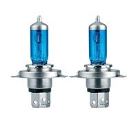 Set 2 Ampoules Plasma Blanc Lumière Puissant 12V H4 60-55W 4600K Simoni Racing