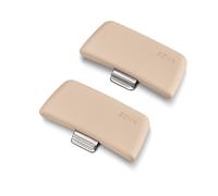 Set 2 anses amovibles en bakélite beiges Soft Touch Evolution Beka