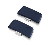 Set 2 anses amovibles en bakélite bleues soft touch Evolution Beka